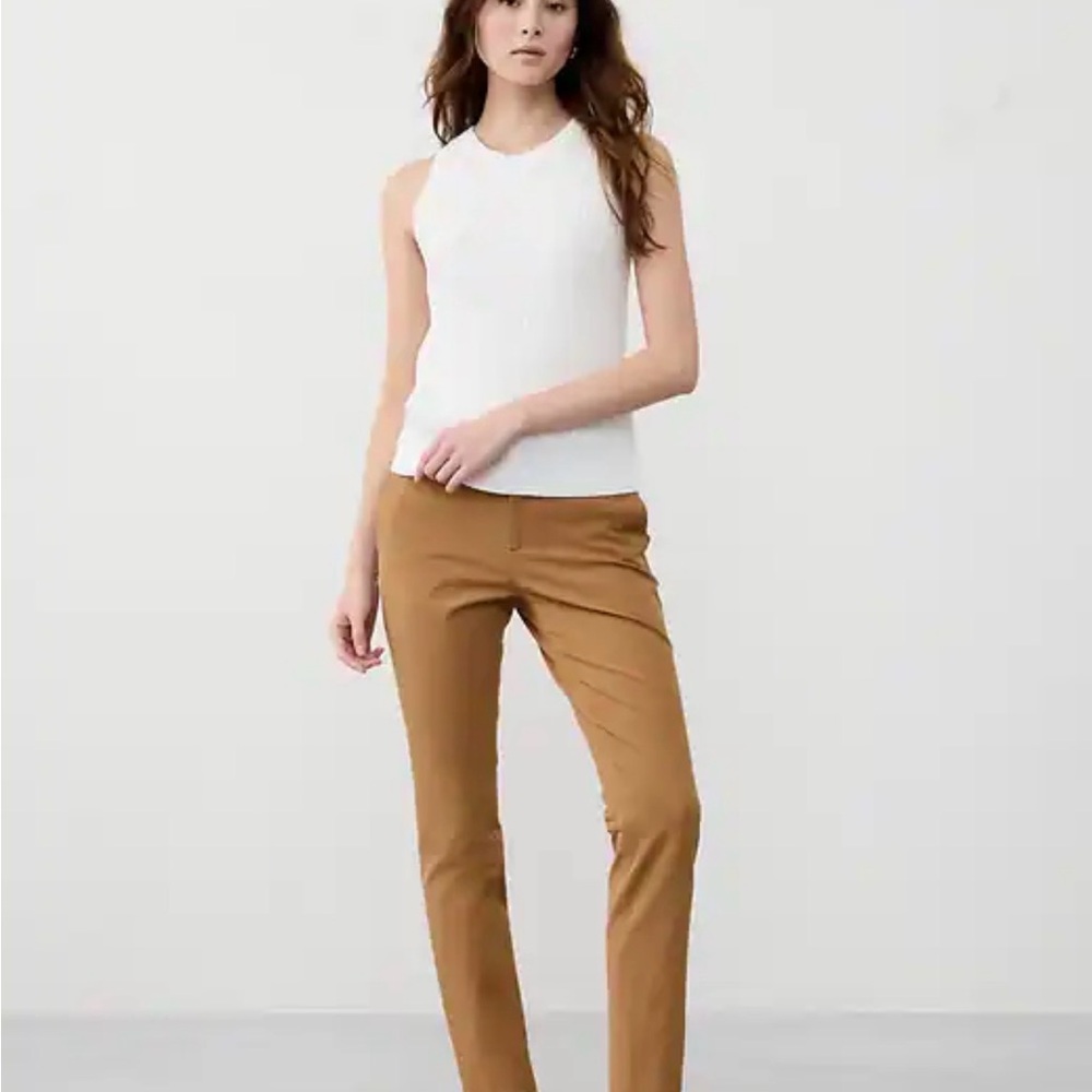 Banana Republic Skinny Jeans in Taupe Brown vegan suede